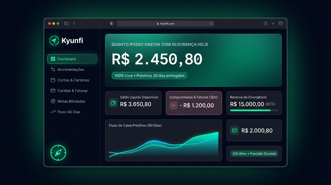 Kyunfi — Sistema de Gestão Financeira Pessoal de Alta Precisão